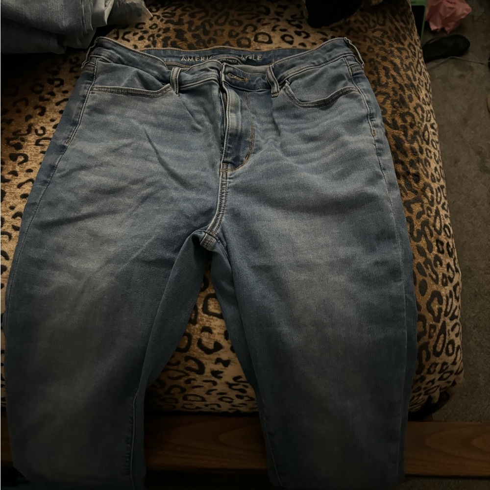 American eagle skinny jeans size 12